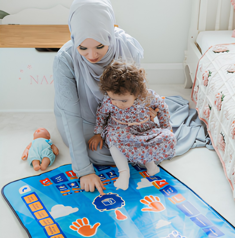 Interactive Educational Prayer Mat with 36 Function Keys