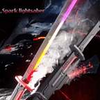 Rechargeable Multi-Color Battle Sword with Smoke & Lights - Toy Weapons - Toy Lane