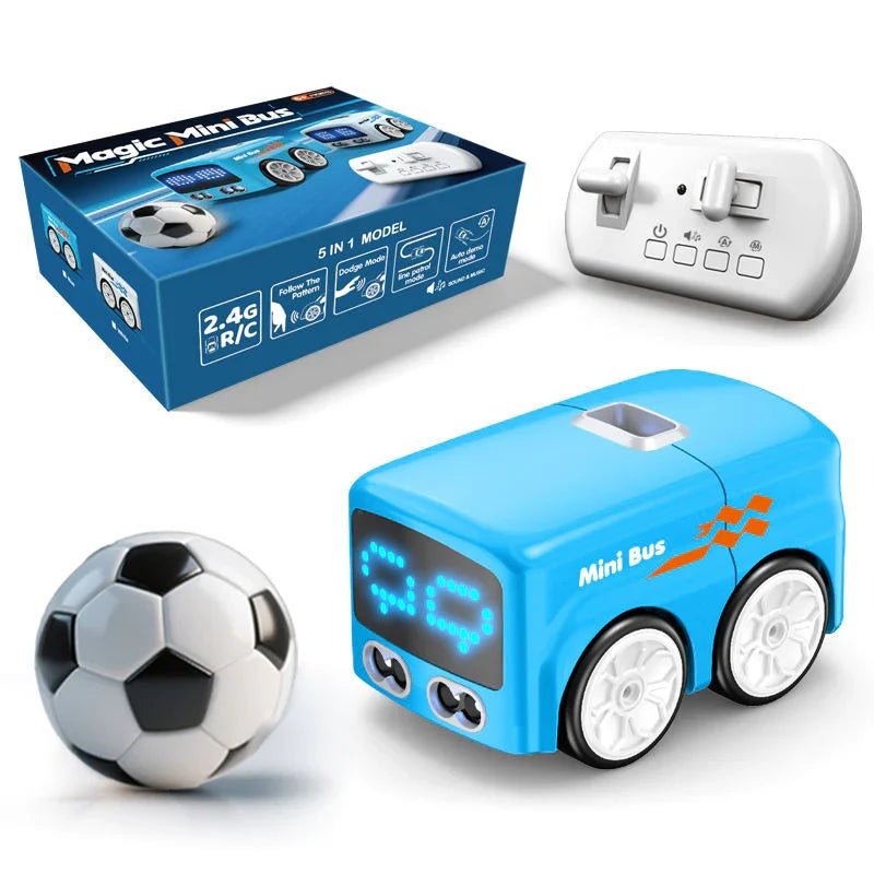 2.4GHz 5-in-1 Smart Mini RC Bus with Induction Control - Remote Control - Toy Lane