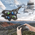 2.4GHz RC Fighter Jet with Headless Mode & LED Lights - Remote Control - Toy Lane