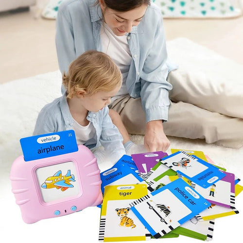 Rechargeable Talking Flash Card Reader for Toddlers - Educational Toys - Toy Lane