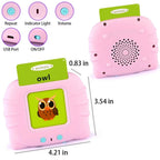 Rechargeable Talking Flash Card Reader for Toddlers - Educational Toys - Toy Lane