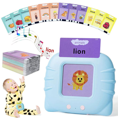 Rechargeable Talking Flash Card Reader for Toddlers - Educational Toys - Toy Lane