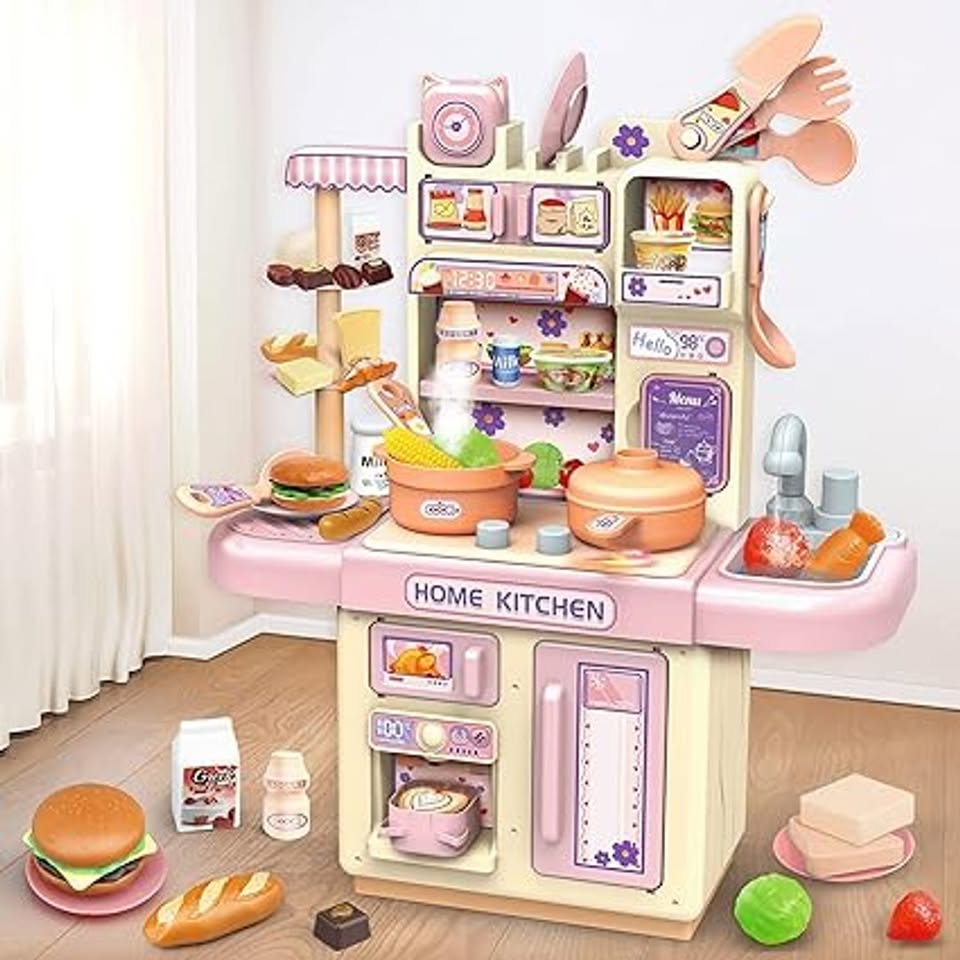 Pretend Play Kids Mini Dream Kitchen Set