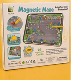Magnetic Alphabet Maze & Word Learning Board with 20 Cards - Educational Toys - Toy Lane