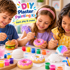 DIY Plaster Painting Kit for Kids – Assorted Shapes