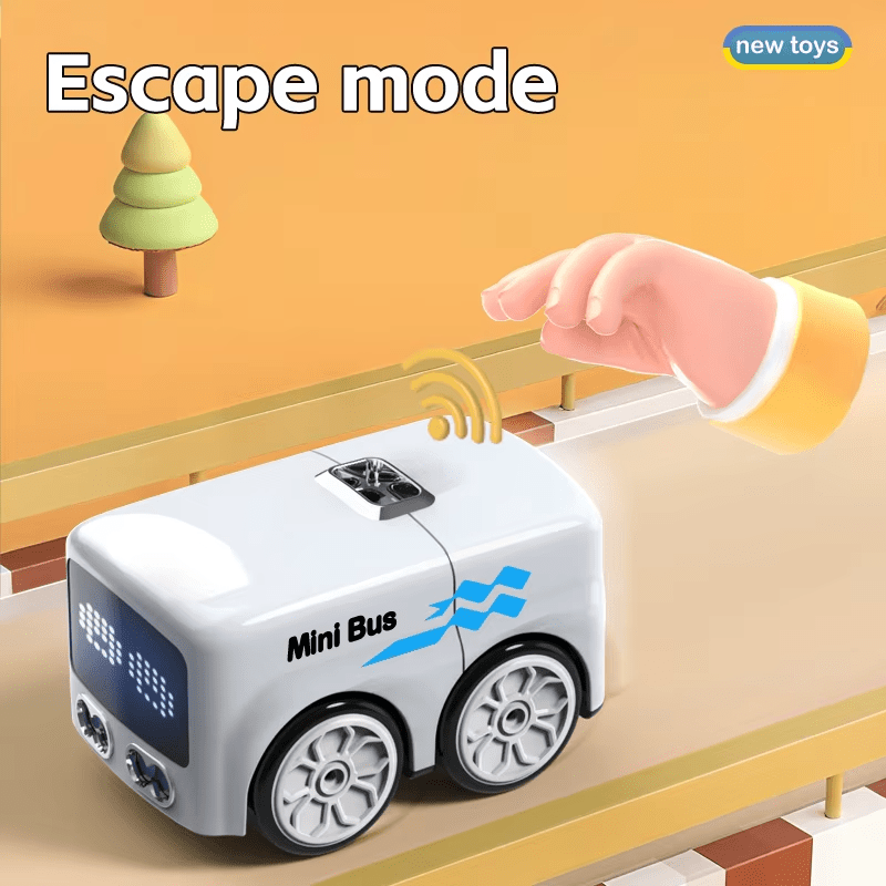 2.4GHz 5-in-1 Smart Mini RC Bus with Induction Control - Remote Control - Toy Lane