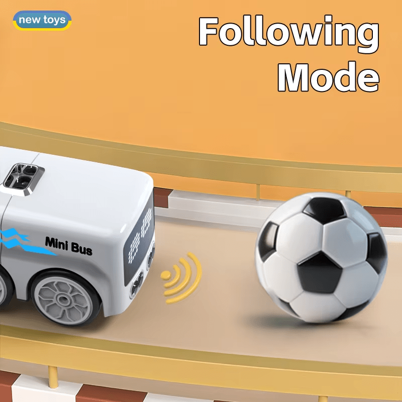 2.4GHz 5-in-1 Smart Mini RC Bus with Induction Control - Remote Control - Toy Lane