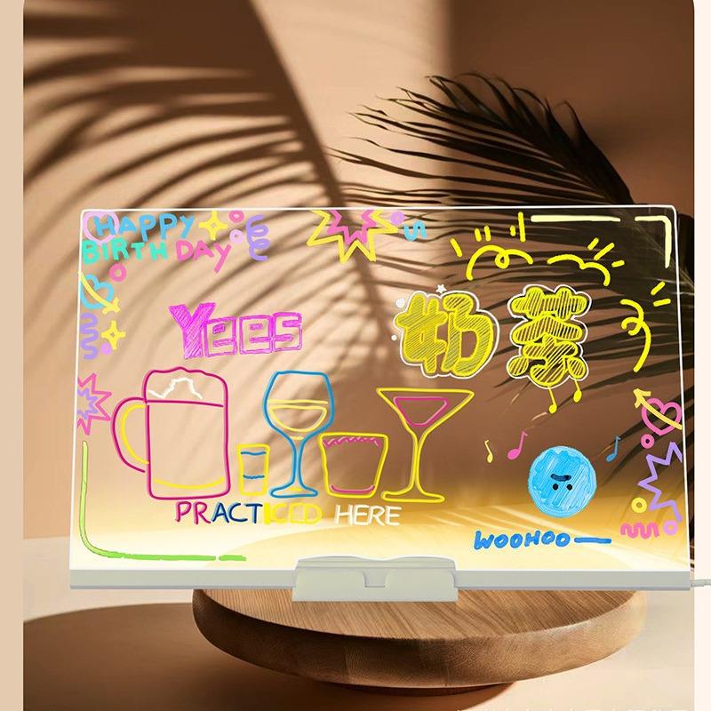 LED Acrylic Illuminated Magic Board With 7 Colors