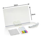 LED Acrylic Illuminated Magic Board With 7 Colors