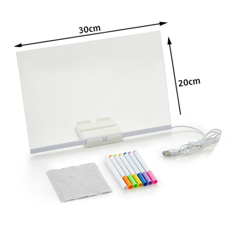 LED Acrylic Illuminated Magic Board With 7 Colors