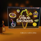 LED Acrylic Illuminated Magic Board With 7 Colors