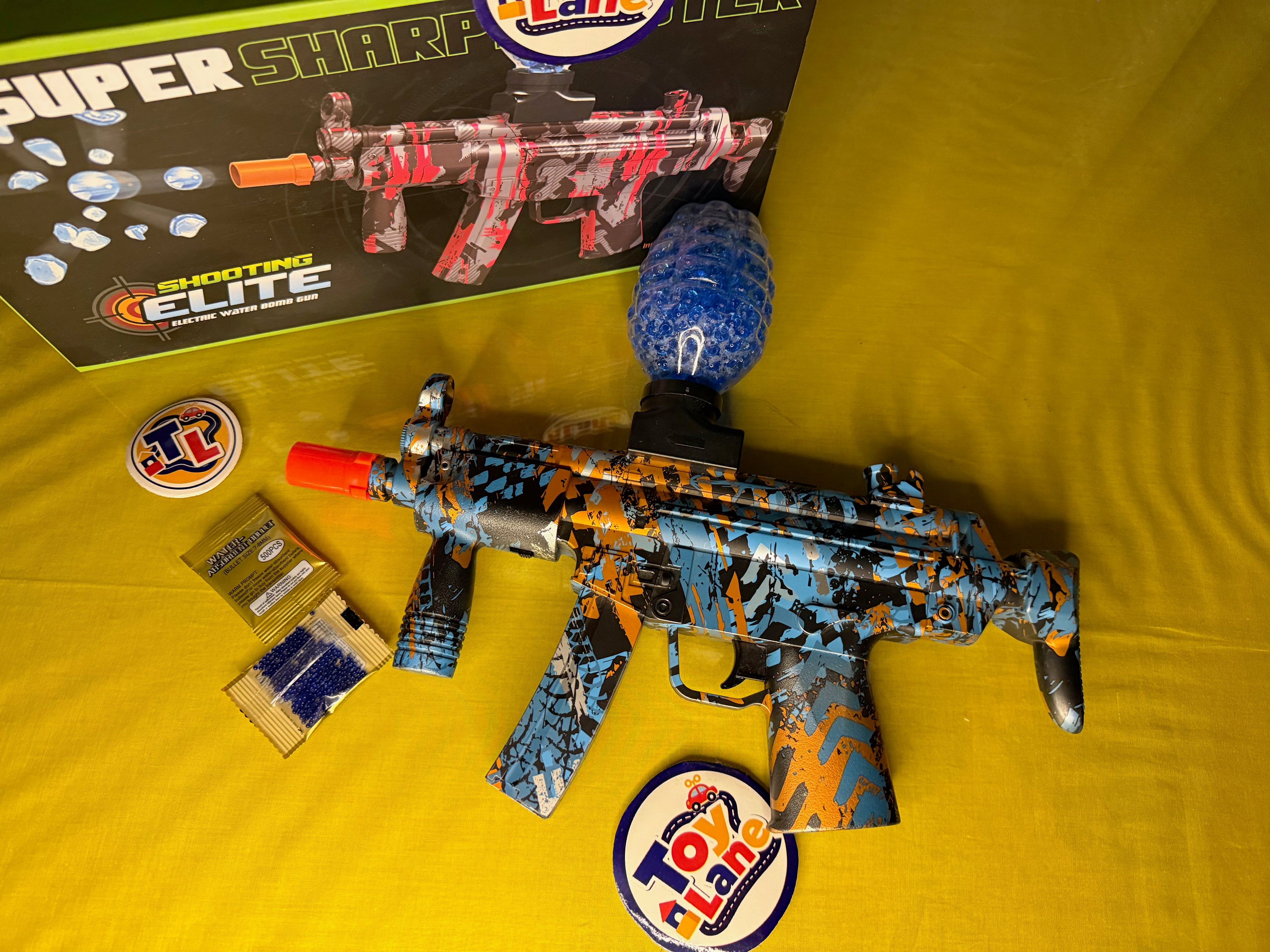 Rechargeable MP5/M416/AK47 Gel Blaster Gun