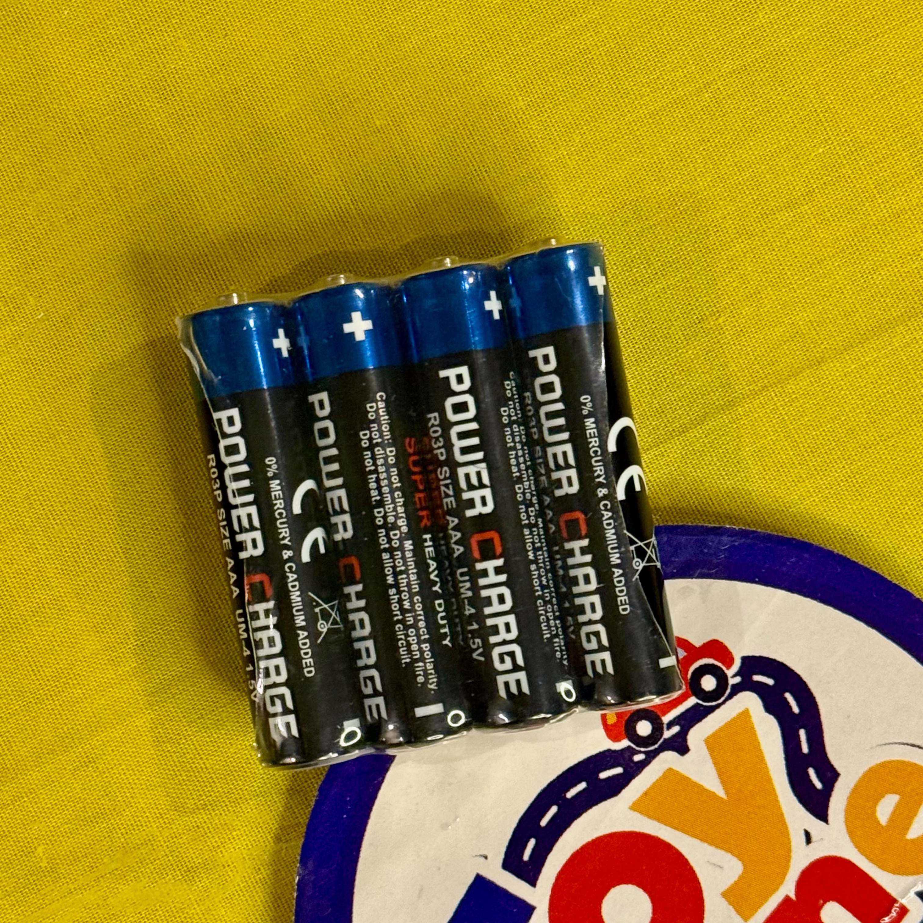 4Pcs AAA Battery Pack (Cell)