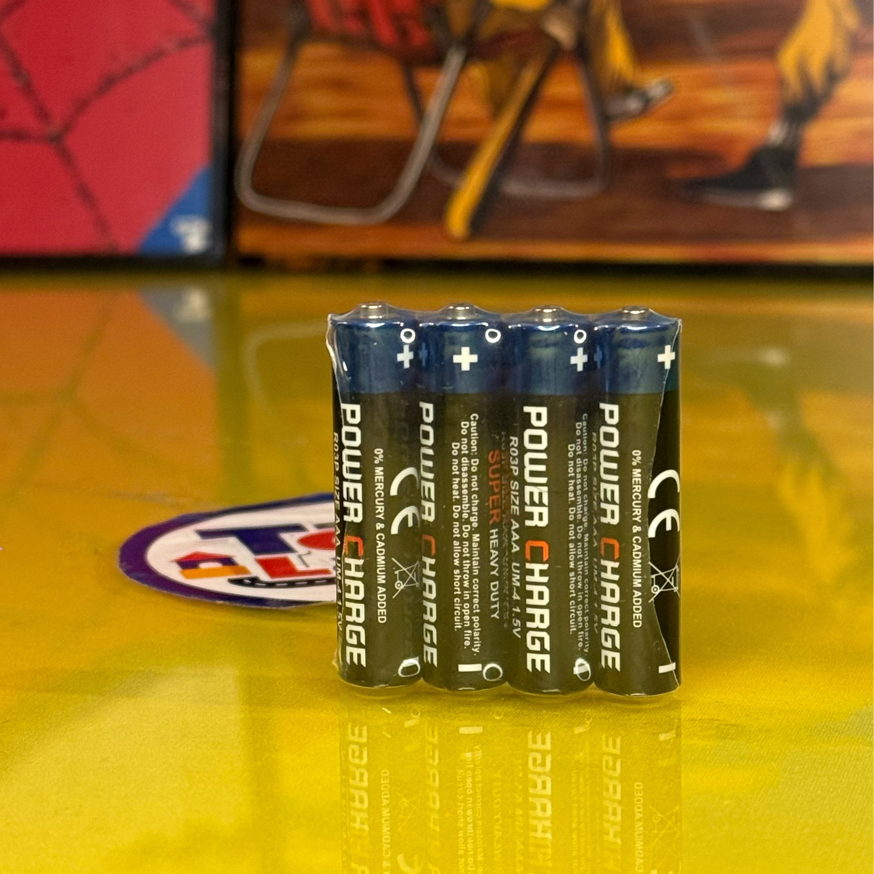 4Pcs AAA Battery Pack (Cell)