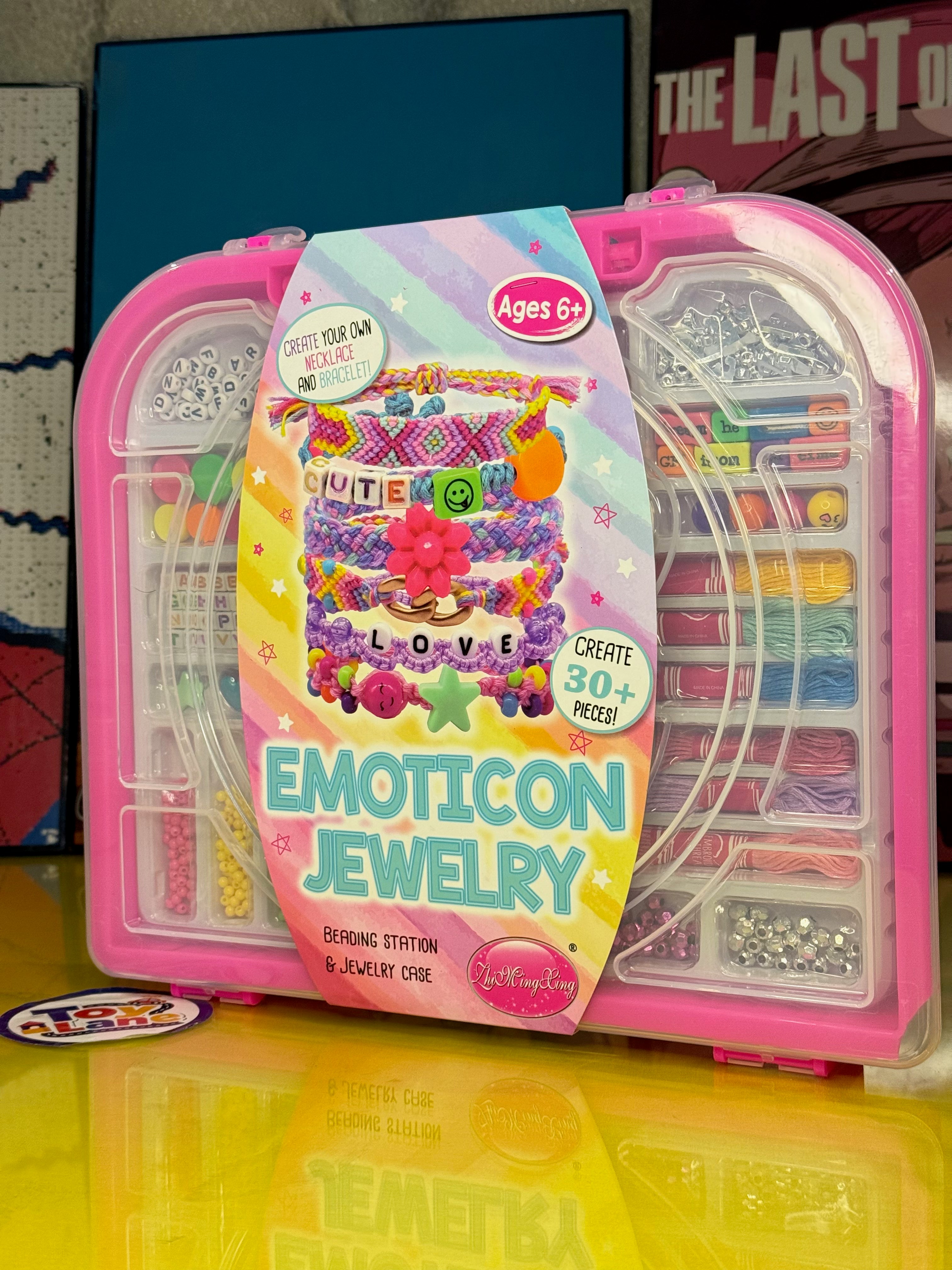 DIY Emoticon Jewelry Beads with Storage Box