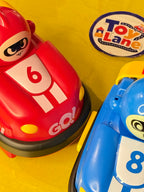 2Pcs RC Bumper Cars with Collision Ejection