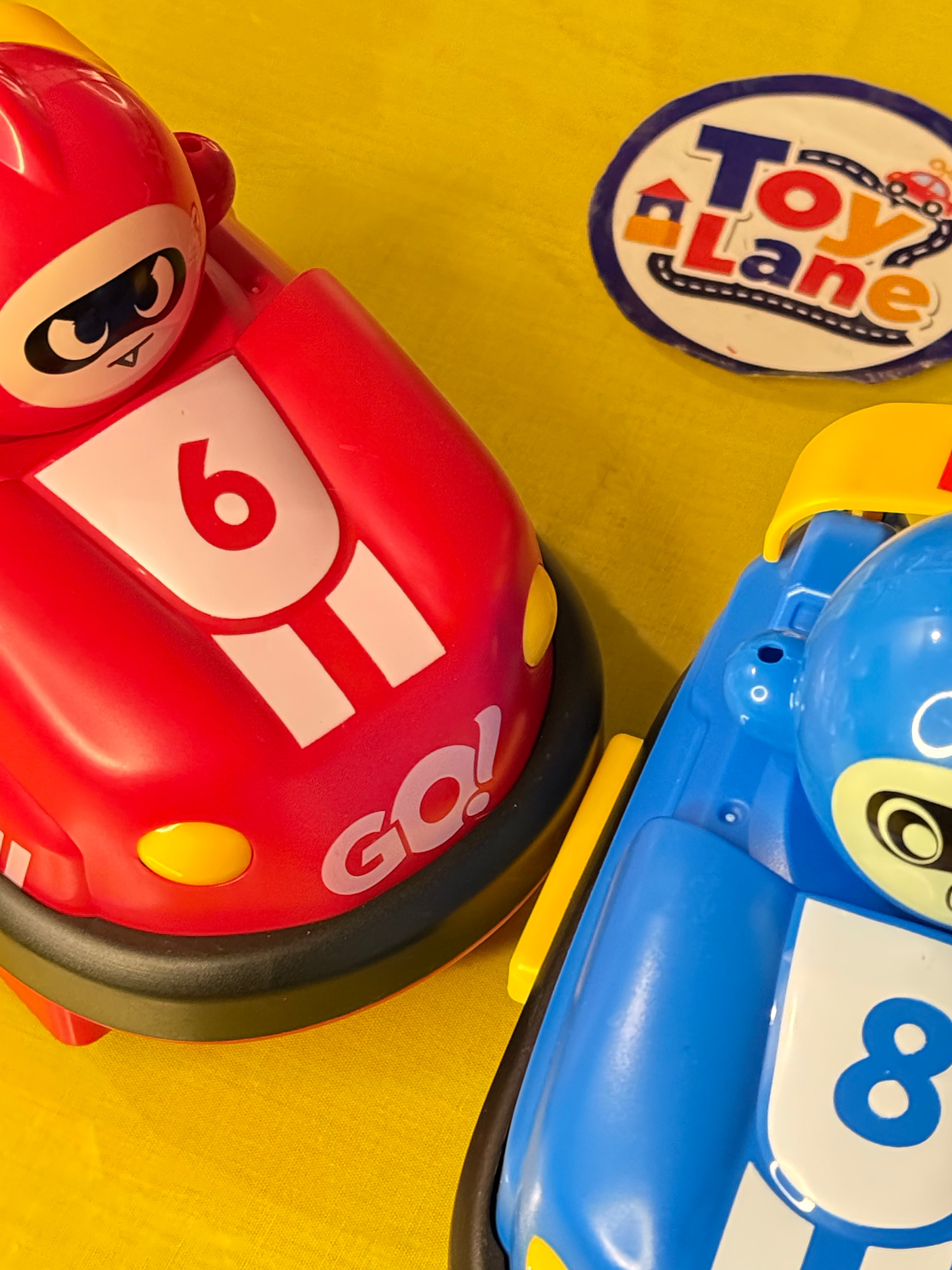 2Pcs RC Bumper Cars with Collision Ejection