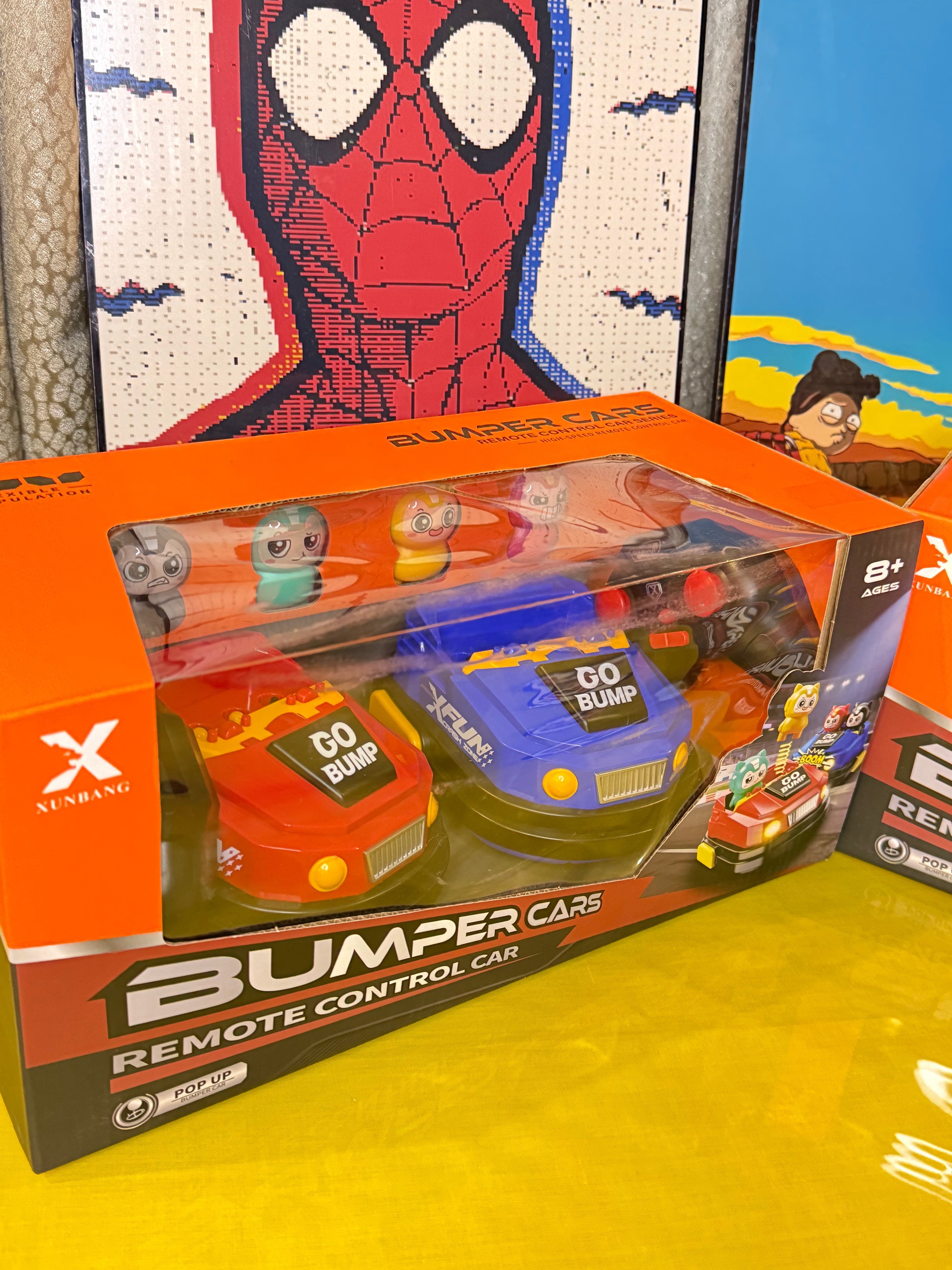 2Pcs RC Bumper Cars with Collision Ejection