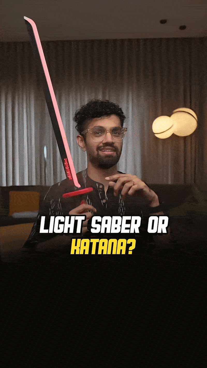 Rechargeable Multi-Color Battle Sword with Smoke & Lights