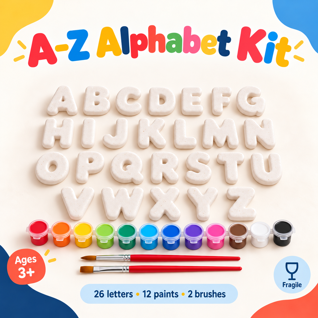ABC Plaster Painting Kit for Kids
