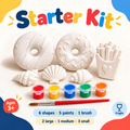 DIY Plaster Painting Kit for Kids – Assorted Shapes