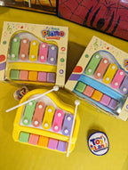 2-in-1 Piano Xylophone Toy with Colorful Keys