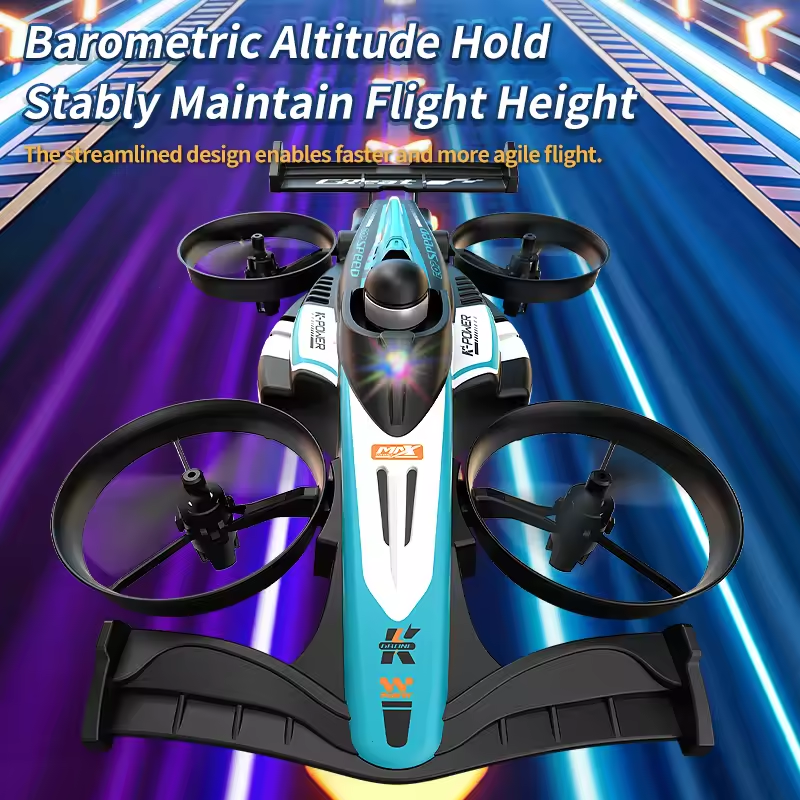 2-in-1 RC Flying F1 Car Land & Air - Remote Control - Toy Lane