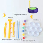 Kids Pottery Wheel Set with Clay & Tools
